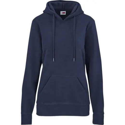 Ladies Dawson Polar Fleece Hooded Sweater Navy